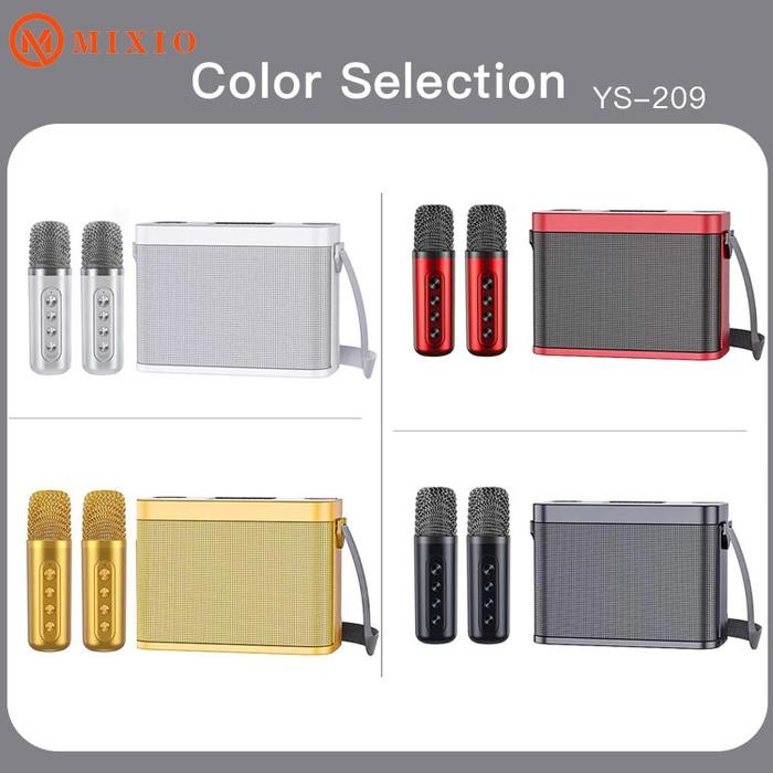 Xio Ys-209 Portable Karaoke Speaker Bluetooth For Mobile Phone
