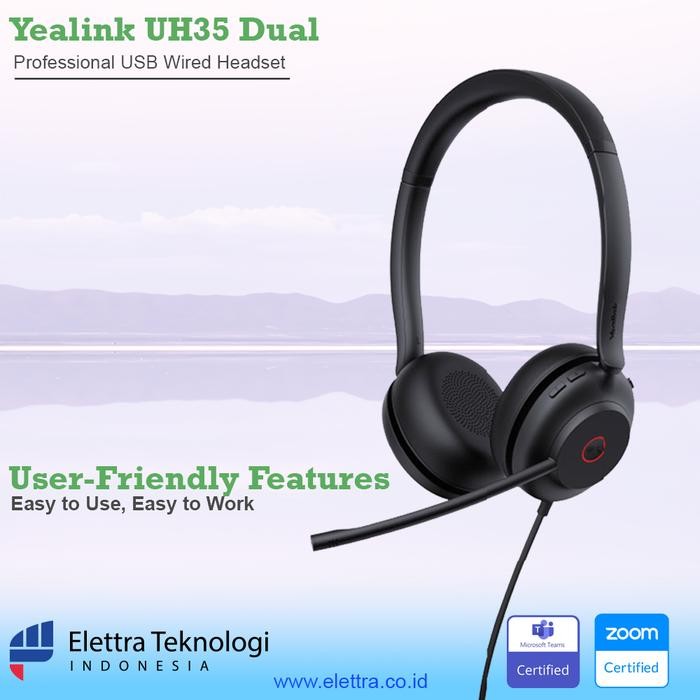 Yealink Uh35 Dual - Usb Wired Headset
