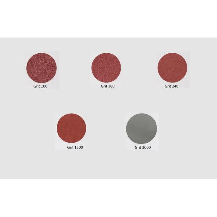 Mata Bor Polishing Kayu Besi Amplas Bulat Tempel Ampelas 1 Inch 100Pcs