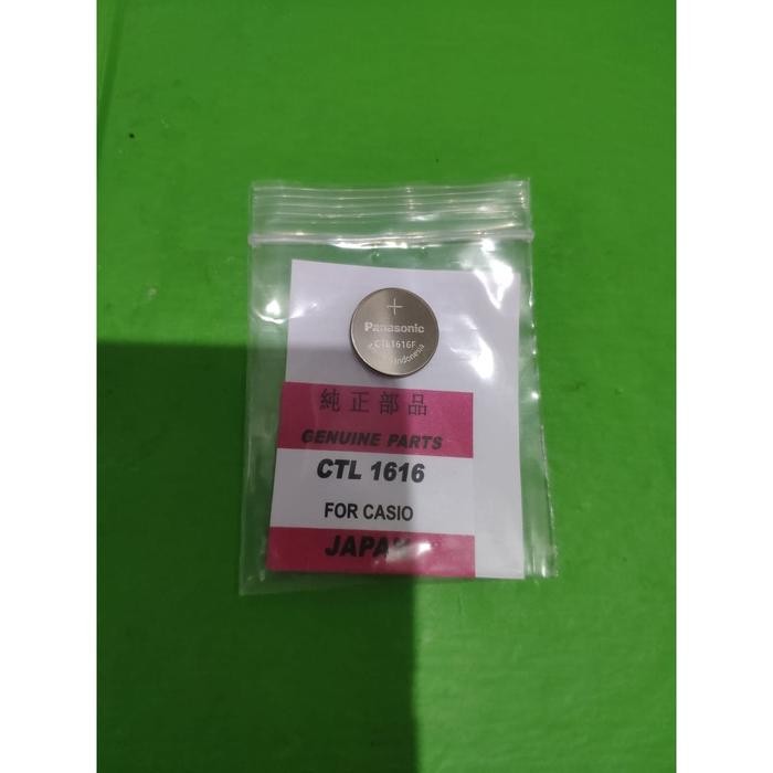 Baterai Casio TOUGH SOLAR Jam Tangan Gshock Protrek CTL 1616 Original