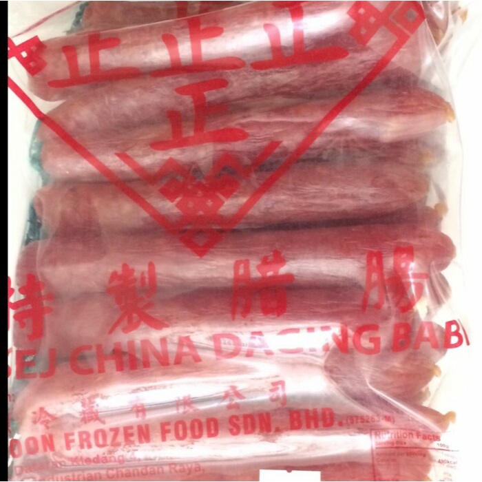 

SOSIS BABI LAPCIONG MALAYSIA 500 GRAM KODE 663