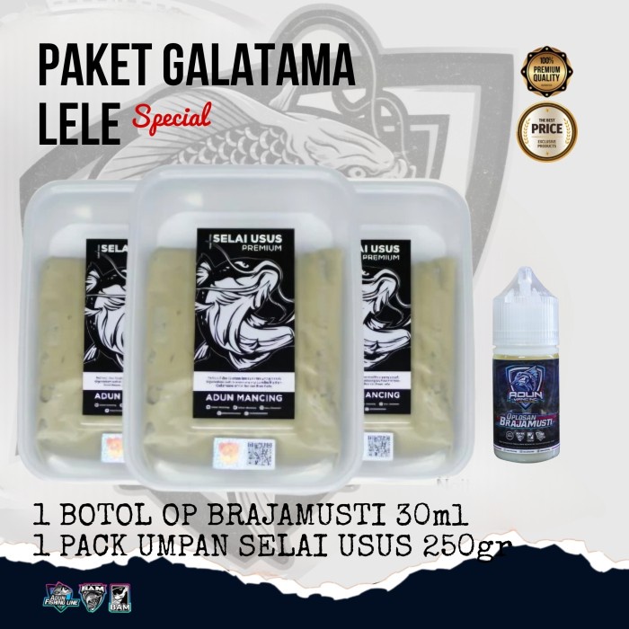 PAKET UMPAN MANCING GALATANA LELE BY ADUN MANCING KODE 519
