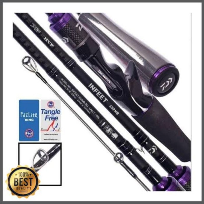 JORAN BC DAIWA INFEET 602MB 652MB /MHB BAIT CASTING GABUS TOMAN KODE 438