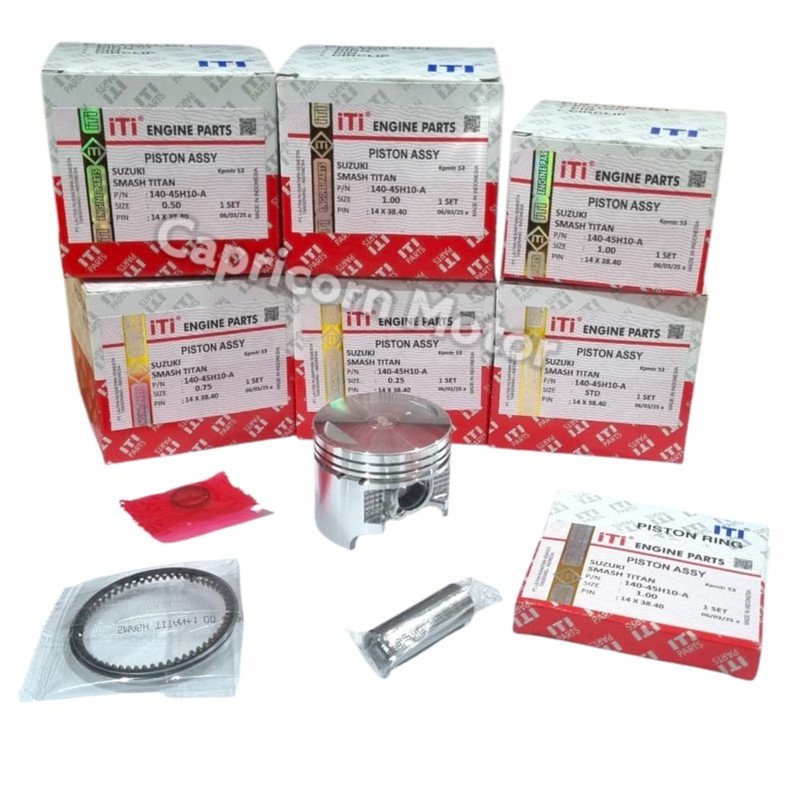 Piston Kit SMASH TITAN ITI oversize STD 25 50 75 100