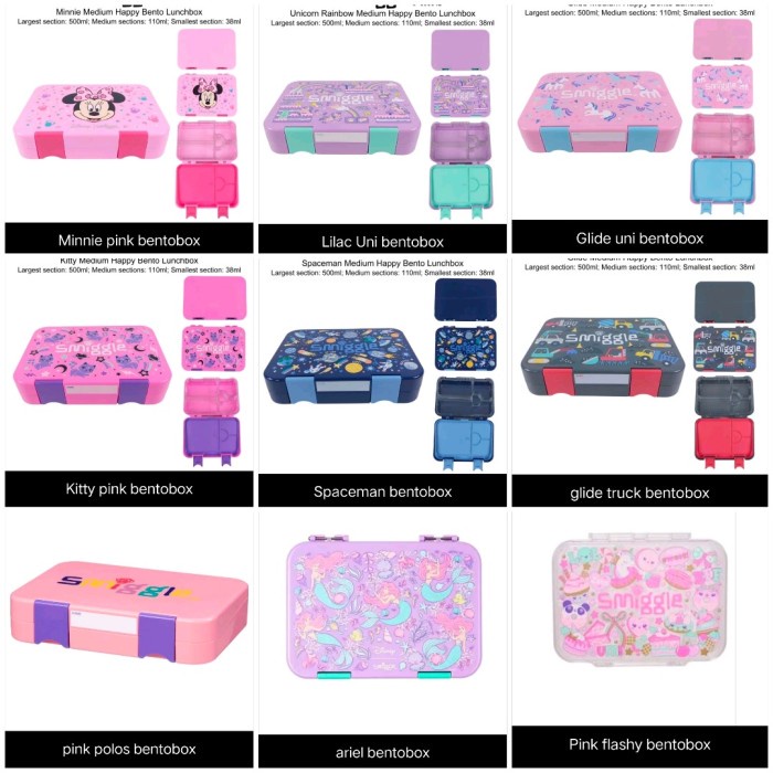 

KUYY SMIGGLE BENTO BOX MINECRAFT, SOCCER GOLD, GAME, FLUTTER/KOTAK MAKAN PACKING AMAN