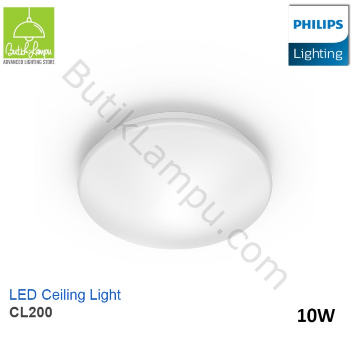 HOT SALE Lampu Plafon LED Philips CL200 10 Watt Ceiling Light