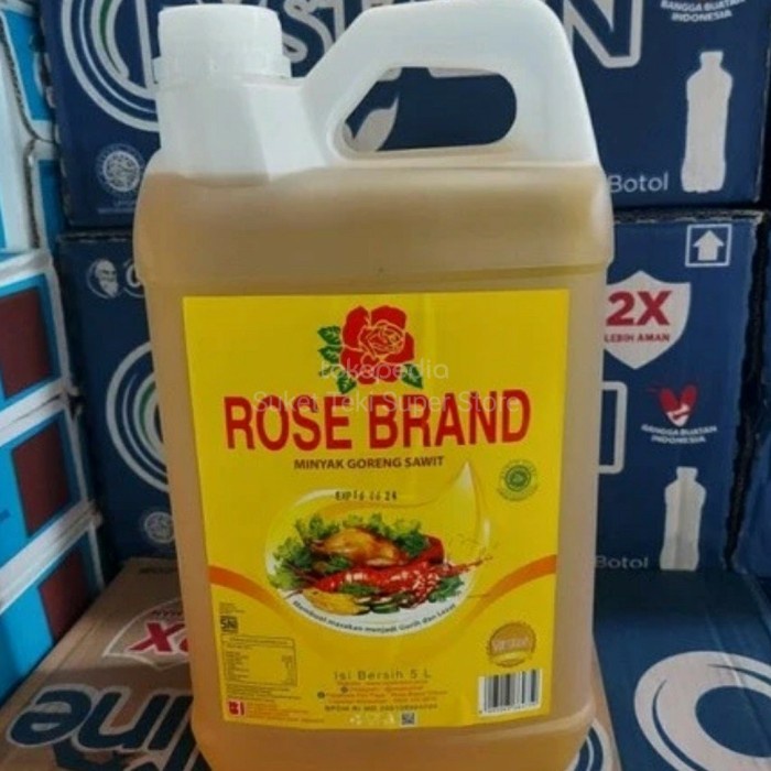 

Terbaru Minyak Goreng Rose Brand 5L Jerigen Gojek Ready