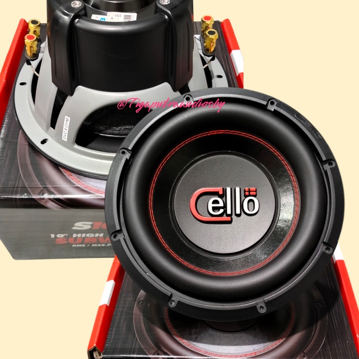 Subwoofer Cello S12 Inch / Woofer Cello S12 / Woofer 10" Cello S10