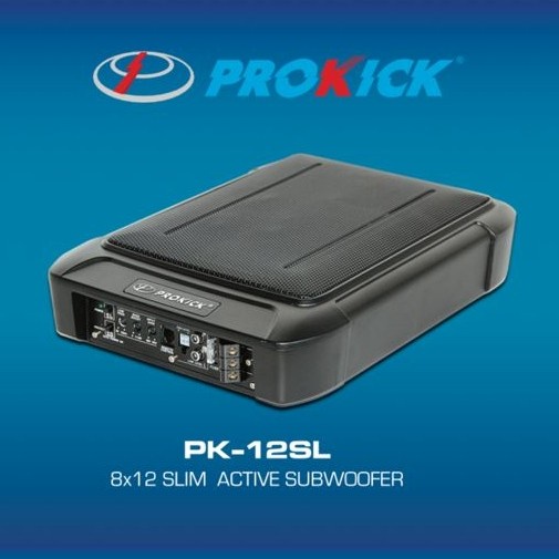 subwoofer aktif PROKICK PK 12SL subwoofer kolong mobil ukuran 12 inci