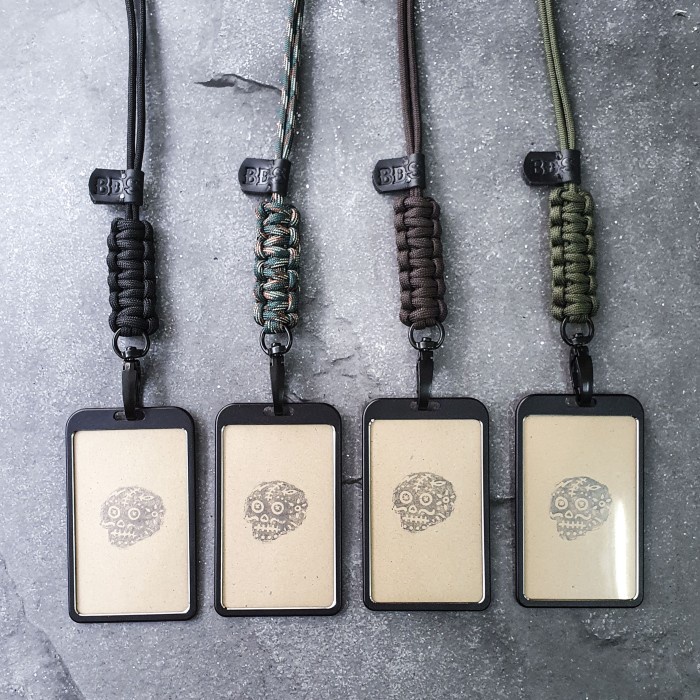 

BDS BLITZ - minimalist Paracord lanyard id holder