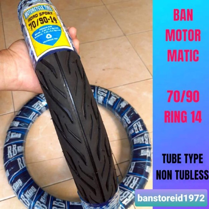 Ban Luar Motor Matic Metik Depan 70/90 Ring 14 - Mio Lama Sporty Smile