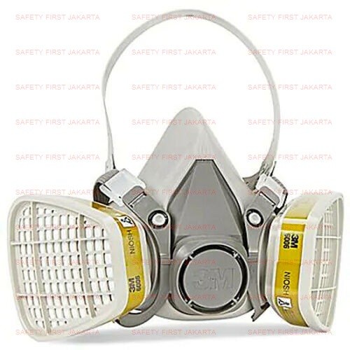 3M Original Masker Face Mask 6200 Filter 6006 Half Piece Respirator