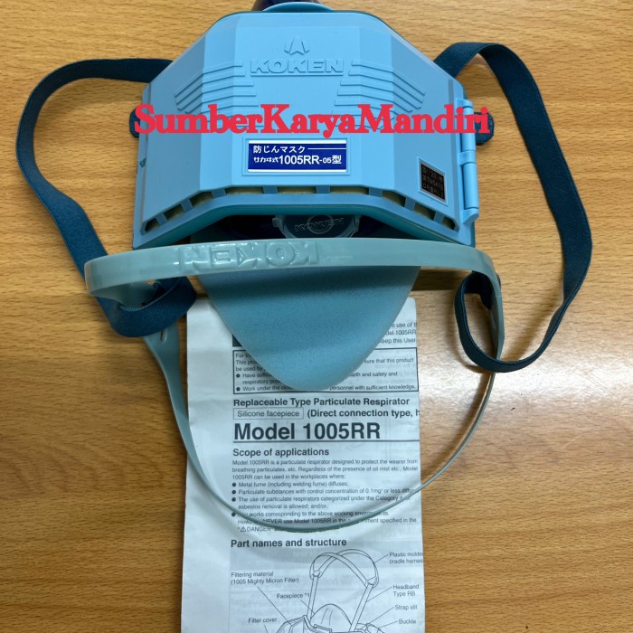 Masker Respirator Koken 1005RR / Koken Masker Resporator 1005RR