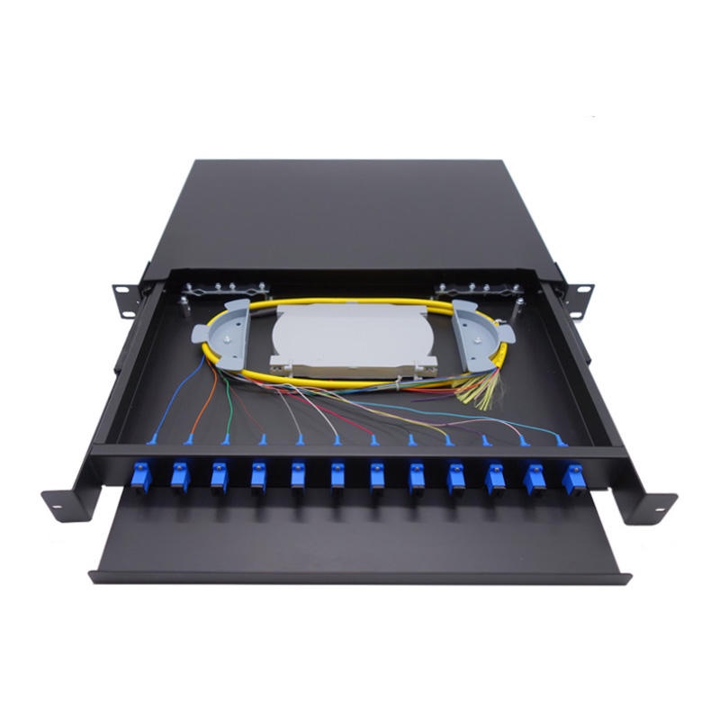 HAL 24Core ODF Fiber Optic Patch Panel 24port Fiber ODF with SC UPC connector