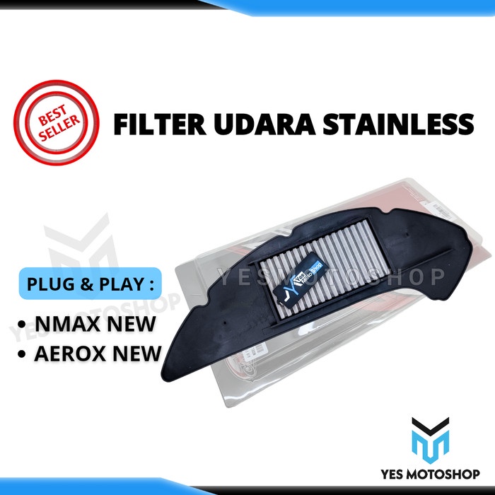 AIR FILTER UDARA STAINLESS VARIO 125 VARIO 150 OLD VARIO 150 NEW