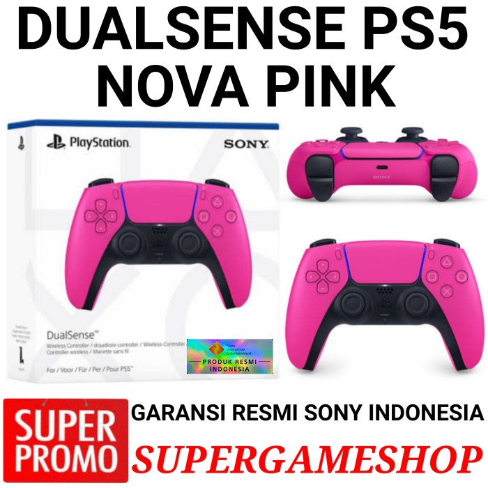 Terbaru Stik Ps5 Dualsense Nova Pink Ps5 Stik Wireless Original