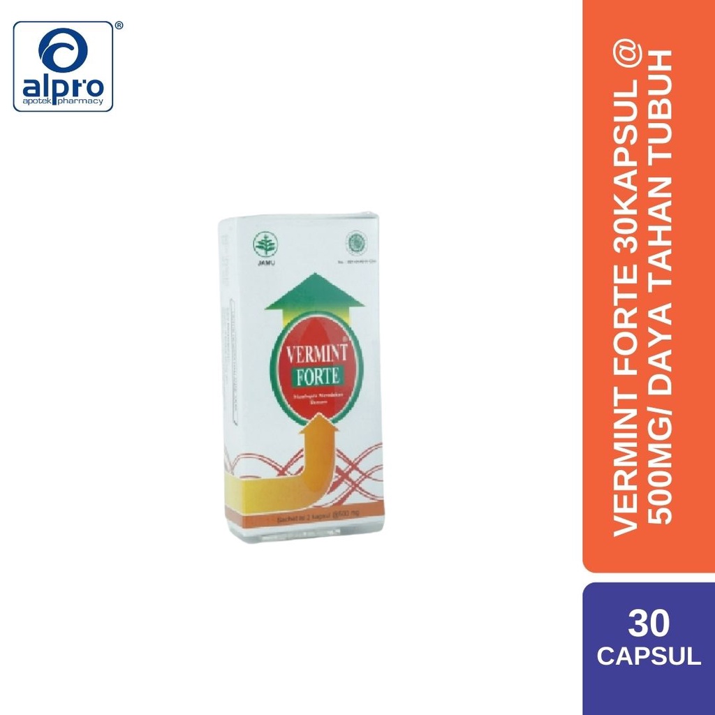 Vermint Forte 30 Kapsul 500Mg