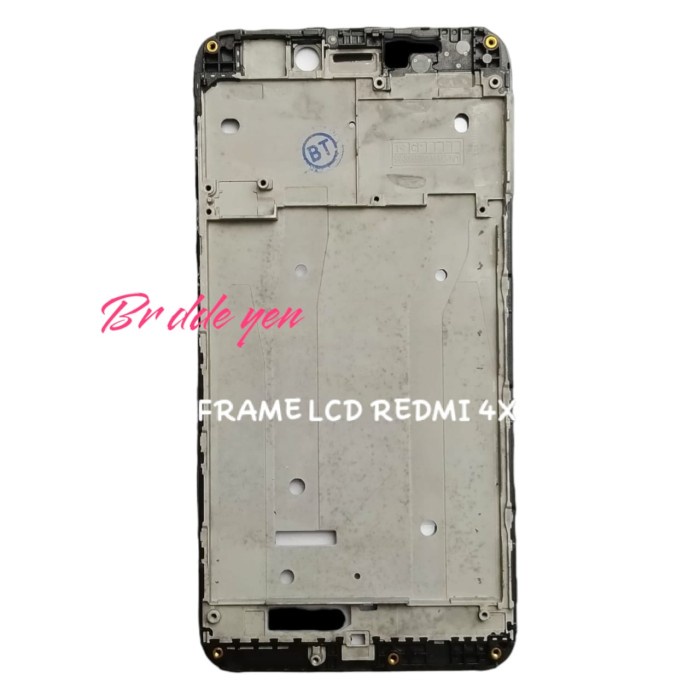 FRAME LCD FOR XIAOMI REDMI 4X TULANG TENGAH TATAKAN DUDUKAN LCD HP HANDPHONE