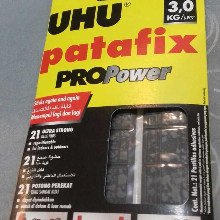 LEM TEMPEL : UHU PATAFIX PRO POWER (BANTEX)