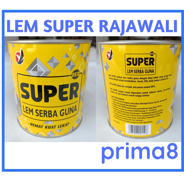 

LEM SUPER RAJAWALI KALENG 600gr