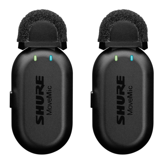 Shure MoveMic / Move Mic Two Receiver Kit MV Two Kit MV2 Kit Wireless Lavalier Microphone