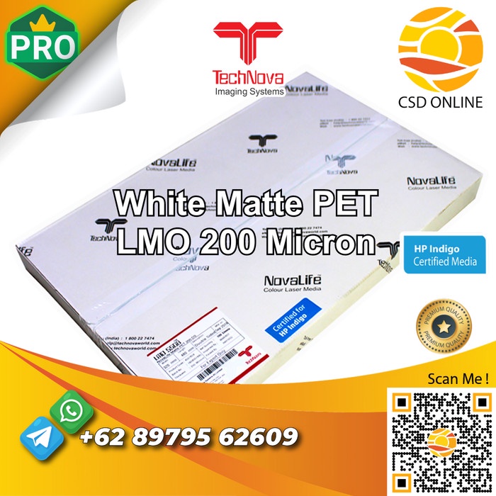 

TECHNOVA LMO 200 Micron Kertas Synthetic Print Cetak A3+ Repack 50