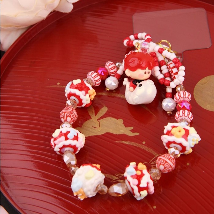 JT CNY 2025 PopMart Ori Phone Strap