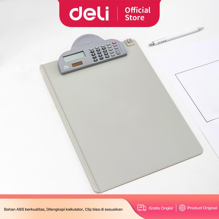 

Deli Papan Ujian / Clipboard ABS - A4 E9259 Kode 708