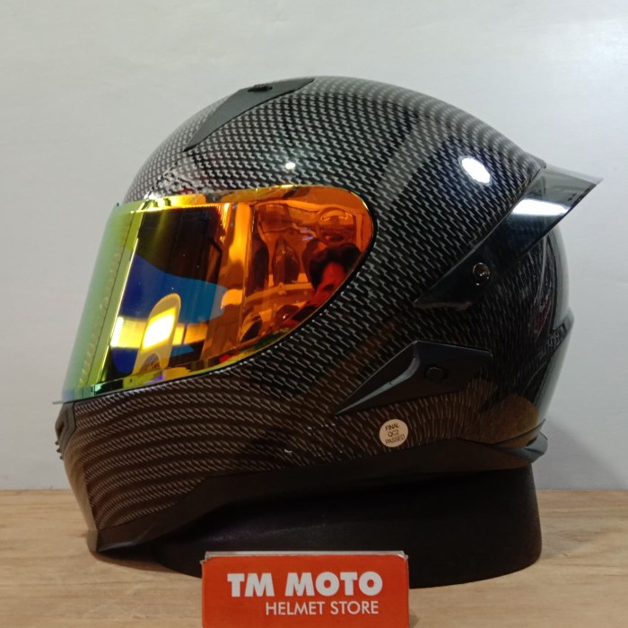 Helm Snail Ffs1 Carbon Look . Revo Gold