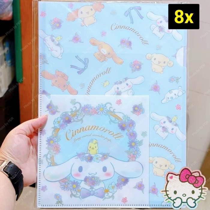

TERBARU Map Folder A4 Pocket Sanrio Original Cinnamoroll