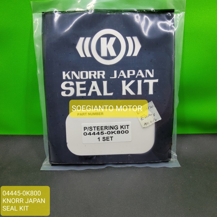 04445-0K800 Knorr Seal Power Steering Kit Innova Reborn
