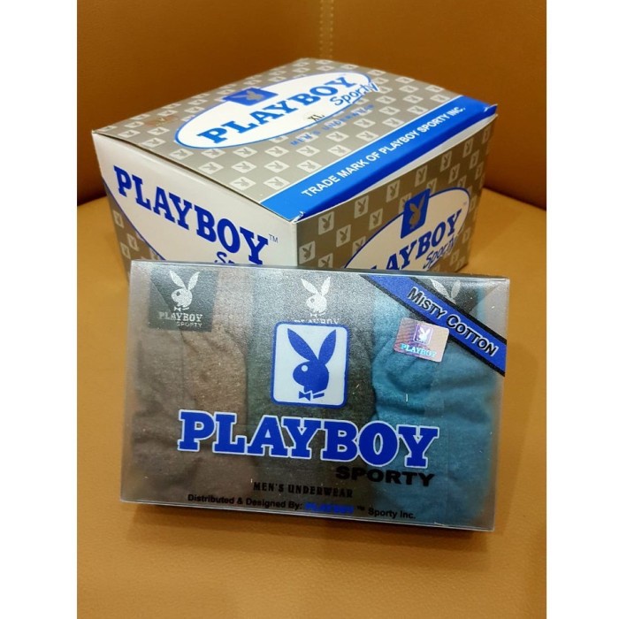 Celana Dalam Pria (Isi 3) Playboy Mika / Cd Pria / Cd Cowok Murah