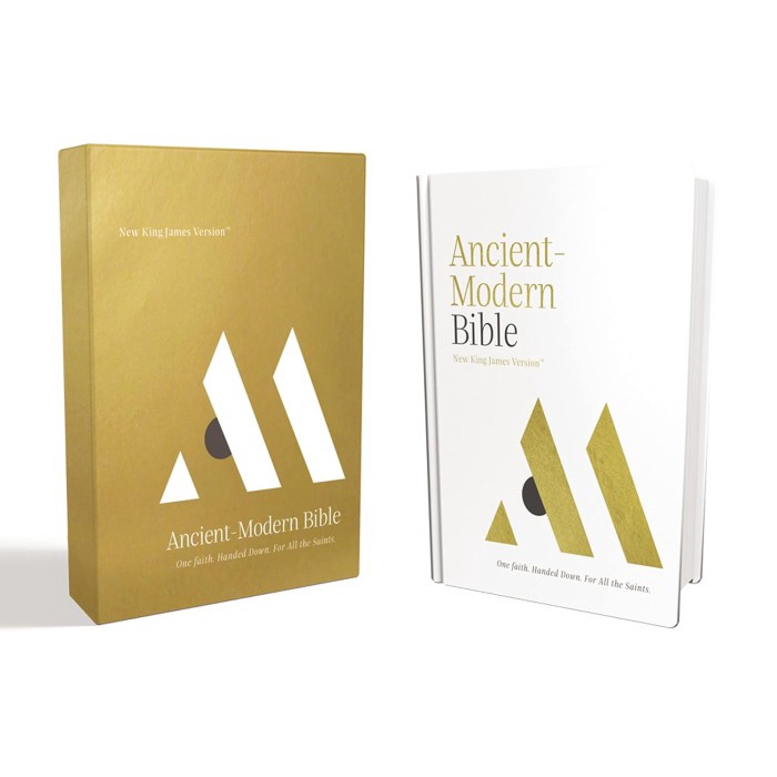 

Ready Nkjv, Ancient-Modern Study Bible, Cloth Over Board, Grey-Hardcover