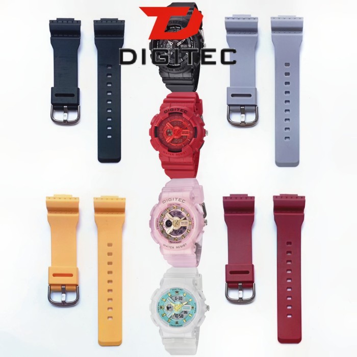Tali Jam Tangan Digitec 4020 Strap Rubber Digitec DG 4020 L DG-4020 L