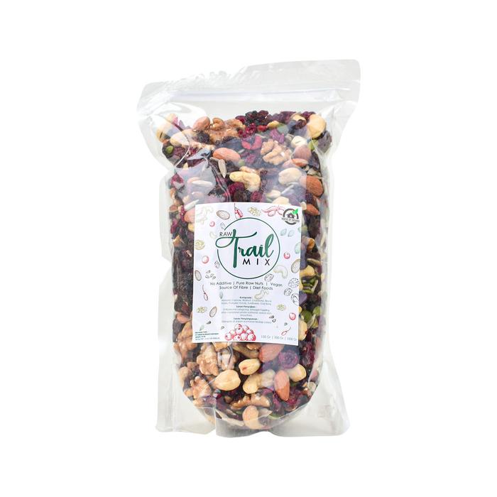 

Sale Terbatas Raw Trail Mix ( Mixed Nuts ) 1 Kg Dried Fruit Peanut Aman