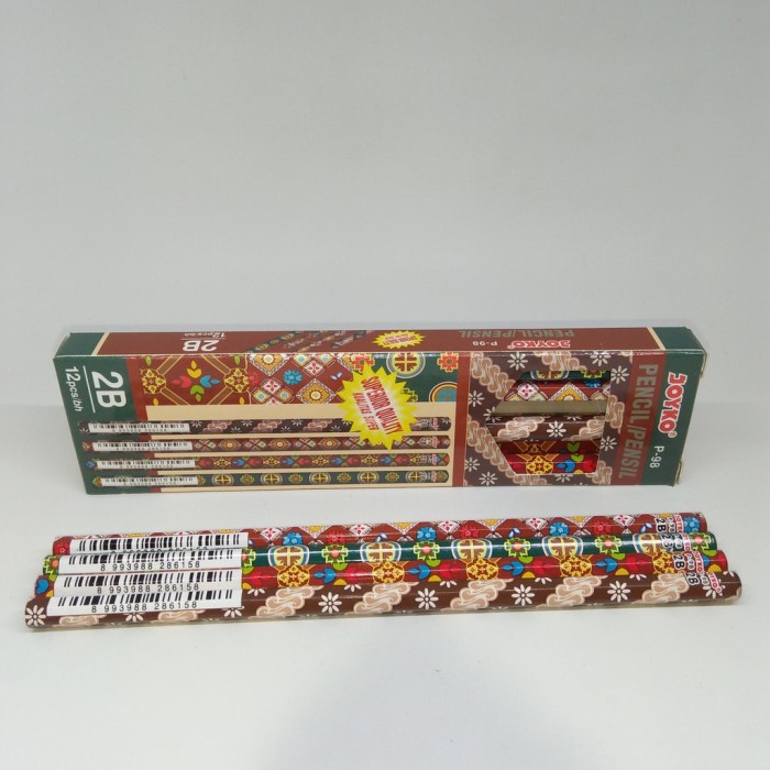 

BERMUTU [PAK] PENSIL JOYKO PENCIL P-98 2B PENSIL SEKOLAH PENSIL UJIAN*