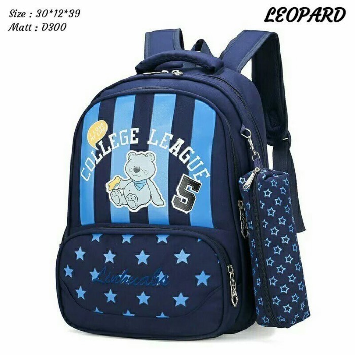 

BIG SALE Tas Ransel Sekolah 2in1 Tas Ransel Sekolah Anak Free Tempat Pensil