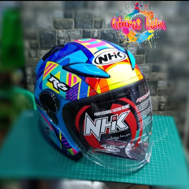 Nhk R6 Pigmen Blue Flo