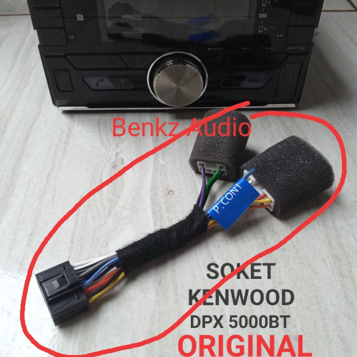 So Kenwood Dpx5000Bt Original Kabel Socket Hadunit Kenwood Dpx5000Bt