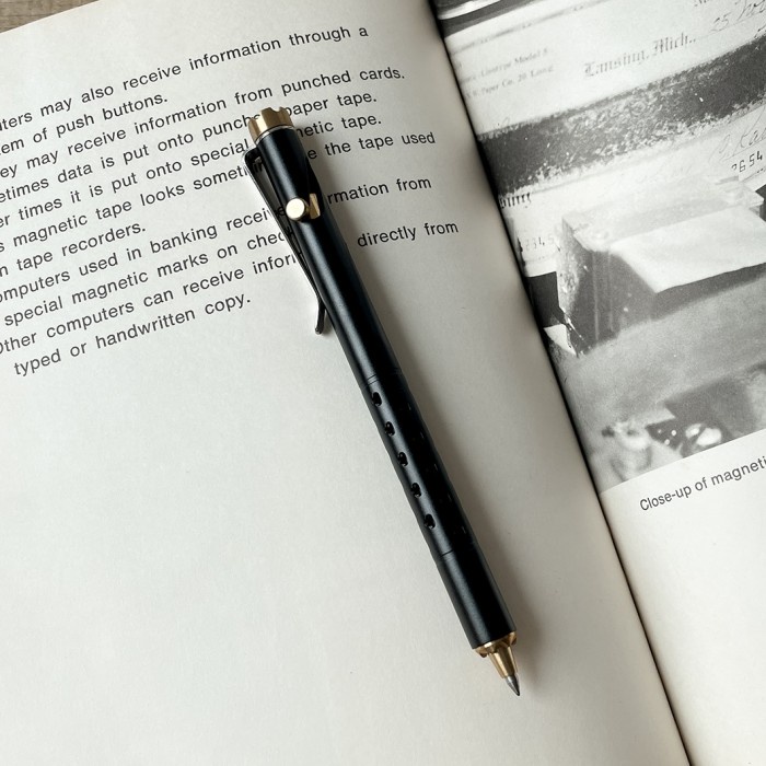 

TERBARU! Alba - Luxury Metal Stainless Brass Round Pen / Ballpoint / Pulpen