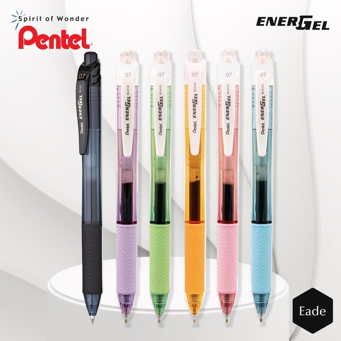 

Pulpen / Ballpoint Pentel Energel 0.7 BL 107 Tinta Hitam / Black Ink