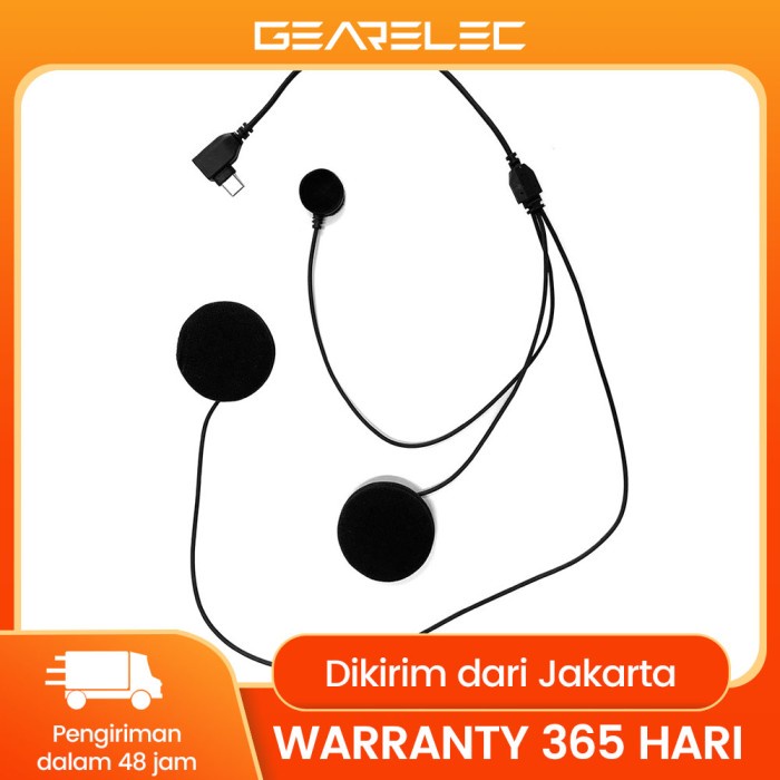 Pengganti Speaker Soft Mic Set untuk DK02 Motor Helm Bluetooth Headset