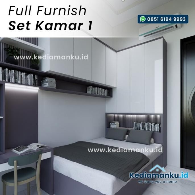 

Furnish Interior Apartemen - Dekorasi Kamar Set Furniture Custom
