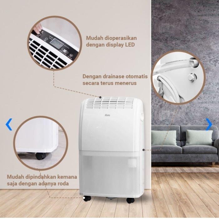 Kris Dehumidifier 20 Ltr / Mesin Pengatur Kelembaban Ruangan