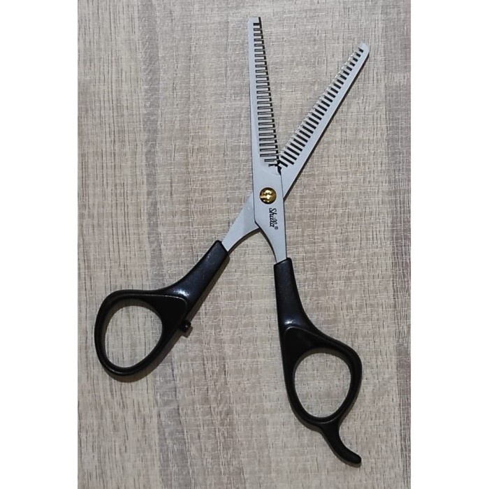 Gunting Sasak Penipis Pangkas Rambut Barber Shilla 2 Sisi Ice Tempered