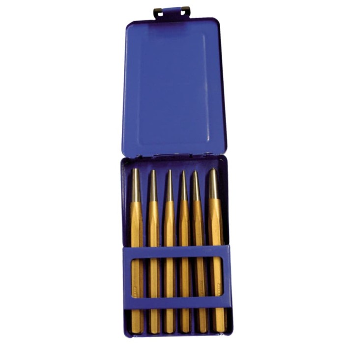 TERBARU CENTER TAPER PUNCH KRISBOW SET 6PCS KW0100882