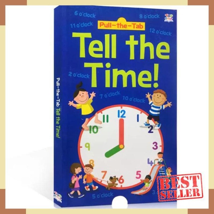 

Top That - Pull The Tab Tell The Time - Buku Import Anak