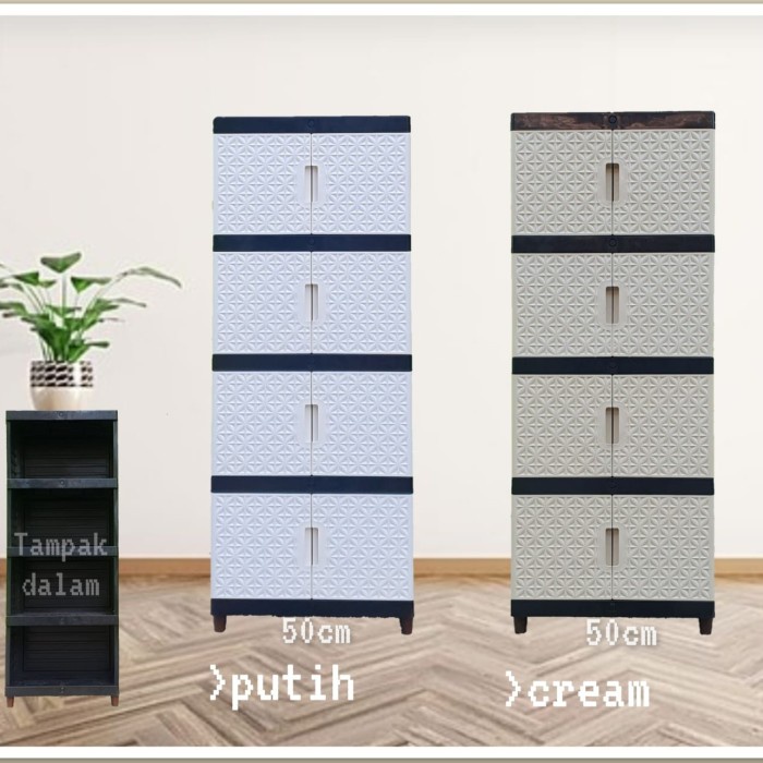 Lemari Plastik 4 Susun Tabita