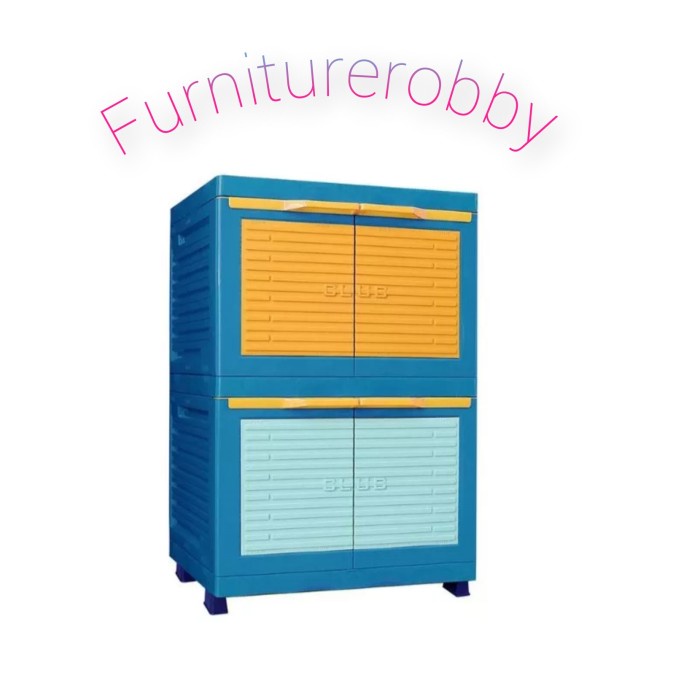 Lemari Plastik Club Mini Susun 2