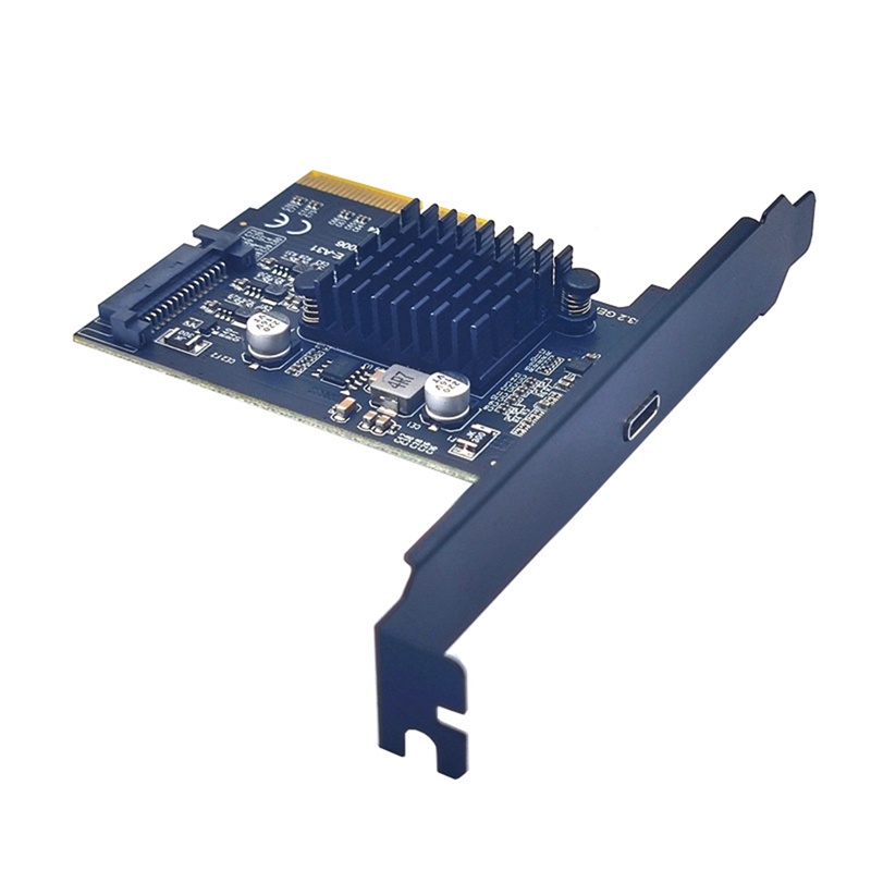 EYE PCIe to Type-C PCI Express PCI-E 4X to USB3.2 GEN2X2 20Gbps TYPE-C Expansion Card ASM3242 Adapte
